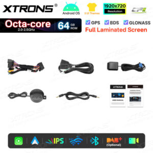 Android Autoradio Xtrons für BMW X5 E70/X6 E71 CIC System 2/64 GB – QTB10X5CIL-13 CPII