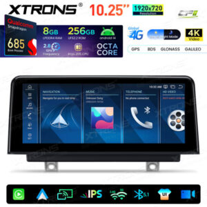 Android Autoradio Xtrons für BMW 3er/4er/M3/M4 NBT System 8/256 GB – QWBX14NBTH-04 CPII