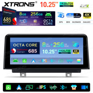 Android Autoradio Xtrons für BMW 3er/4er/M3/M4 NBT System 8/256 GB – QWBX14NBTH-07 CPII