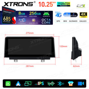 Android Autoradio Xtrons für BMW 3er/4er/M3/M4 NBT System 8/256 GB – QWBX14NBTH-15 CPII
