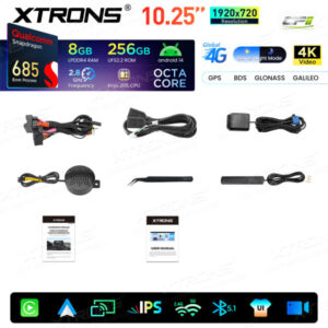 Android Autoradio Xtrons für BMW 3er/4er/M3/M4 NBT System 8/256 GB – QWBX14NBTH-16 CPII