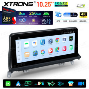 Android Autoradio Xtrons für BMW X5 E70/X6 E71 mit CCC-System 8/256 GB – QWBX14X5CC-09 CPII