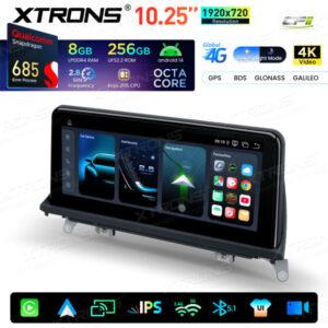Android Autoradio Xtrons für BMW X5 E70/X6 E71 mit CCC-System 8/256 GB – QWBX14X5CC-12 CPII