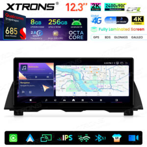 Android Autoradio Xtrons für BMW 5er F10/F11 mit CIC-System 8/256 GB – QWBX24CIB12FV-05 CPII