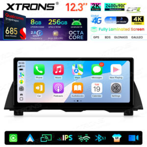 Android Autoradio Xtrons für BMW 5er F10/F11 mit CIC-System 8/256 GB – QWBX24CIB12FV-07 CPII