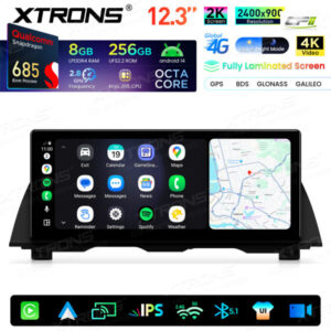 Android Autoradio Xtrons für BMW 5er F10/F11 mit CIC-System 8/256 GB – QWBX24CIB12FV-08 CPII