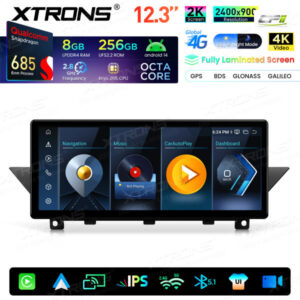 Android Autoradio Xtrons für BMW X1 E84 mit CIC-System 8/256 GB – QWBX24CIB12X1-01 CPII