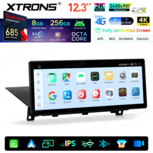 Android Autoradio Xtrons für BMW X1 E84 mit CIC-System 8/256 GB – QWBX24CIB12X1-09 CPII