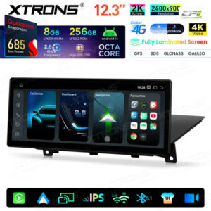 Android Autoradio Xtrons für BMW X1 E84 mit CIC-System 8/256 GB – QWBX24CIB12X1-11 CPII