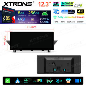 Android Autoradio Xtrons für BMW X1 E84 mit CIC-System 8/256 GB – QWBX24CIB12X1-15 CPII