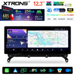 Android Autoradio Xtrons für BMW X3 F25 CIC System 8/256 GB – QWBX24CIB12X3-04 CPII