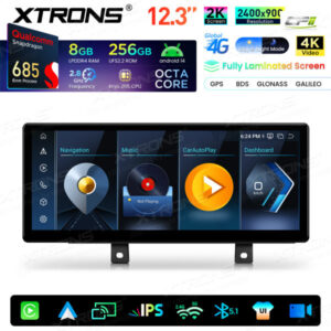 Android Autoradio Xtrons für BMW 3er/4er/M3/M4 NBT-System Rechtslenker 8/256 GB – QWBX24NB12THR-01 CPII