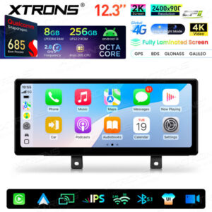 Android Autoradio Xtrons für BMW 3er/4er/M3/M4 NBT-System Rechtslenker 8/256 GB – QWBX24NB12THR-07 CPII