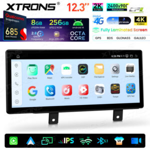 Android Autoradio Xtrons für BMW 3er/4er/M3/M4 NBT-System Rechtslenker 8/256 GB – QWBX24NB12THR-09 CPII