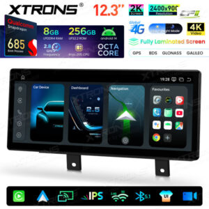 Android Autoradio Xtrons für BMW 3er/4er/M3/M4 NBT-System Rechtslenker 8/256 GB – QWBX24NB12THR-10 CPII