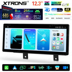 Android Autoradio Xtrons für BMW 3er/4er/M3/M4 NBT-System Rechtslenker 8/256 GB – QWBX24NB12THR-12 CPII