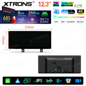 Android Autoradio Xtrons für BMW 3er/4er/M3/M4 NBT-System Rechtslenker 8/256 GB – QWBX24NB12THR-15 CPII