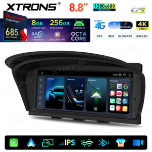 Android Autoradio Xtrons für BMW 3er/5er/M3/M5 mit CIC-System 8/256 GB – QWBX8460CI-13 CPII