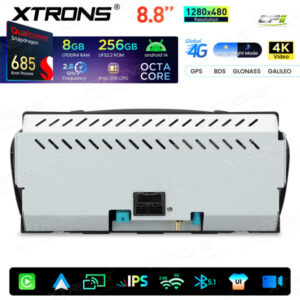 Android Autoradio Xtrons für BMW 3er/5er/M3/M5 mit CIC-System 8/256 GB – QWBX8460CI-14 CPII