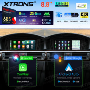 Android Autoradio Xtrons für BMW 3er/5er/M3/M5 mit CIC-System 8/256 GB – QWBX8460CI-17 CPII