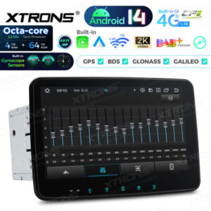 Android Autoradio Xtrons für Doppel-DIN Einschub 4/64 GB – TX123GS-07 CPII