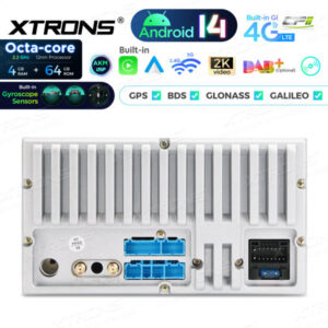 Android Autoradio Xtrons für Doppel-DIN Einschub 4/64 GB – TX123GS-09 CPII