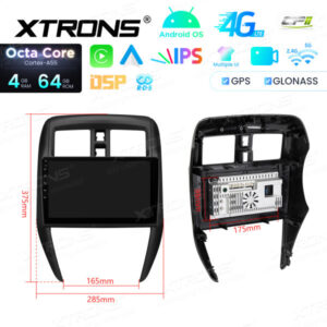 Android Autoradio Xtrons für Nissan Versa (N17) 4/64 GB – IDP10VSN-10 CPII