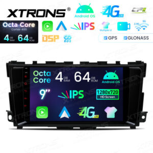 Android Autoradio Xtrons für für Nissan Teana/Altima 4/64 GB – IDP90AMN-03 CPII