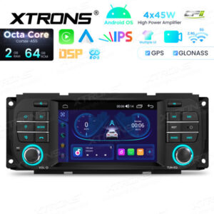 Android Autoradio Xtrons für Chrysler, Jeep, Dodge 4/64 GB – IDS50WRJL-02 CPII