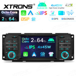 Android Autoradio Xtrons für Chrysler, Jeep, Dodge 4/64 GB – IDS50WRJL-03 CPII