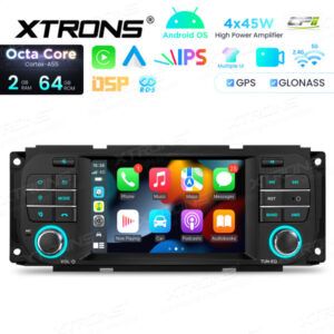 Android Autoradio Xtrons für Chrysler, Jeep, Dodge 4/64 GB – IDS50WRJL-04 CPII