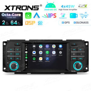 Android Autoradio Xtrons für Chrysler, Jeep, Dodge 4/64 GB – IDS50WRJL-05 CPII