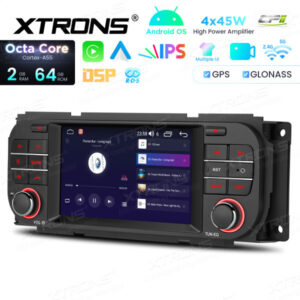 Android Autoradio Xtrons für Chrysler, Jeep, Dodge 4/64 GB – IDS50WRJL-07 CPII
