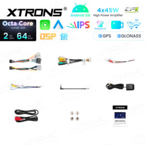 Android Autoradio Xtrons für Chrysler, Jeep, Dodge 4/64 GB – IDS50WRJL-11 CPII