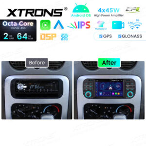 Android Autoradio Xtrons für Chrysler, Jeep, Dodge 4/64 GB – IDS50WRJL-12 CPII