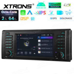 Android Autoradio Xtrons für BMW E39/E39 M5/7er E38 2/64 GB – IDS7039BL-08 CPII