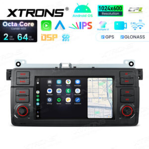 Android Autoradio Xtrons für BMW/Rover/MG 2/64 GB – IDS7046BL-05 CPII