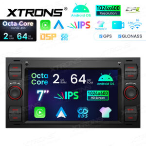 Android Autoradio Xtrons für Ford 2/64 GB – IDS70QSFBL-02 CPII