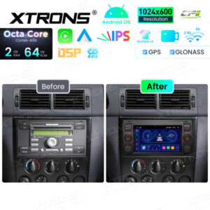 Android Autoradio Xtrons für Ford 2/64 GB – IDS70QSFBL-13 CPII