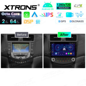 Android Autoradio Xtrons für Honda Accord 2/64 GB – IDSP10ACHL-13 CPII