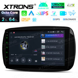 Android Autoradio Xtrons für Smart Fortwo Coupé/Cabrio 2/64 GB – IDSP90MSMTN-08 CPII
