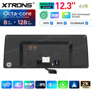 Android Autoradio Xtrons für BMW 5er E60/E61/M5 CCC 8/128 GB – QGB24CCB12E60-12 CPII