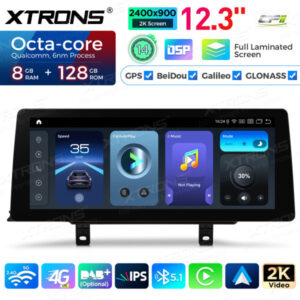 Android Autoradio Xtrons für BMW 3er/4er M3/M4 NBT-System 8/128 GB – QGB24NB12THL-01 CPII