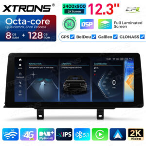 Android Autoradio Xtrons für BMW 3er/4er M3/M4 NBT-System 8/128 GB – QGB24NB12THL-04 CPII