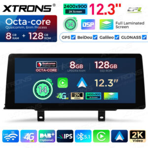 Android Autoradio Xtrons für BMW 3er/4er M3/M4 NBT-System 8/128 GB – QGB24NB12THL-05 CPII