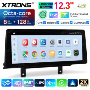 Android Autoradio Xtrons für BMW 3er/4er M3/M4 NBT-System 8/128 GB – QGB24NB12THL-09 CPII