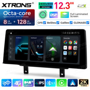 Android Autoradio Xtrons für BMW 3er/4er M3/M4 NBT-System 8/128 GB – QGB24NB12THL-11 CPII