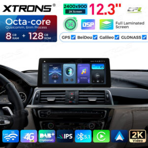 Android Autoradio Xtrons für BMW 3er/4er M3/M4 NBT-System 8/128 GB – QGB24NB12THL-15 CPII