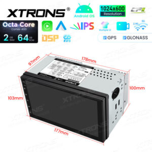 Android Autoradio Xtrons für Doppel DIN 2/64 GB – TIDS701L-10 CPII