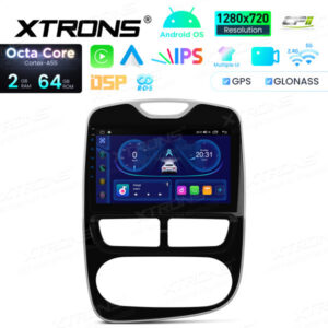 Android Autoradio Xtrons für für Renault Clio (2013–2018) 2/64 GB – IDSP10CIRL-03 CPII